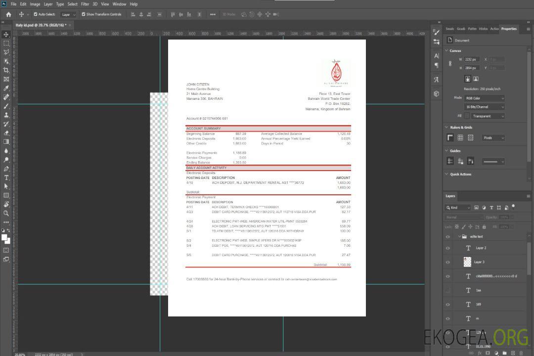 Bahreïn Al Salam Bank Excel template Bahreïn Al Salam Bank Excel template